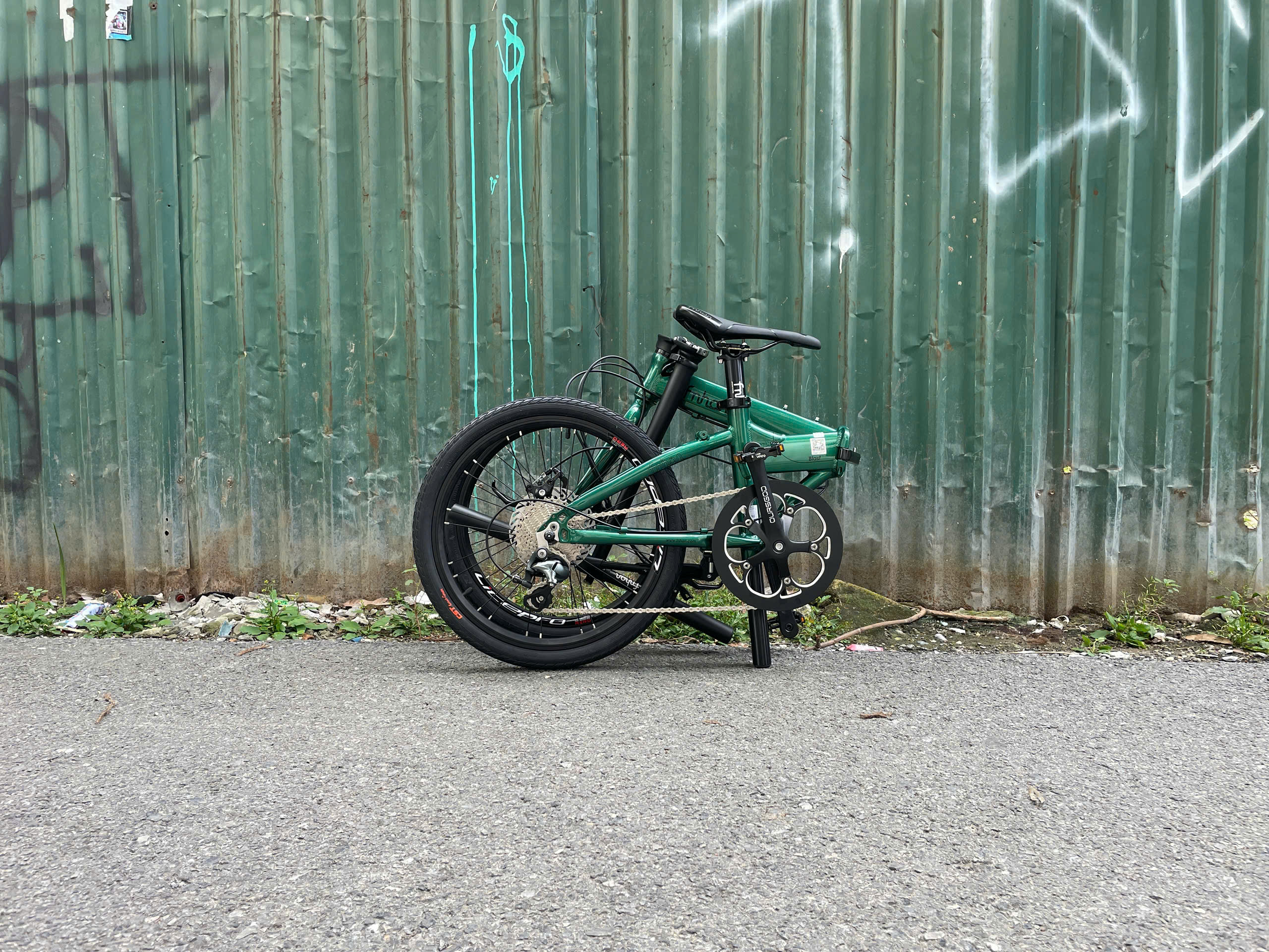 Xe đạp gấp Fnhon Blast 20' phanh đĩa