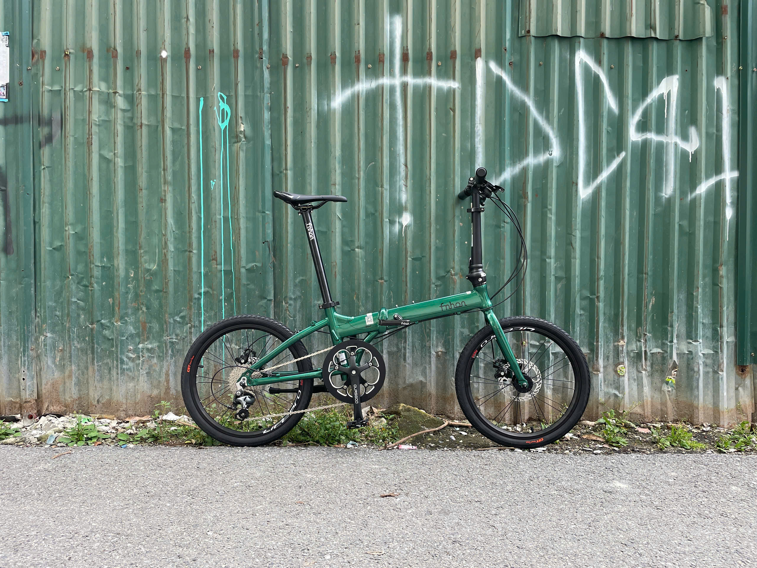 Xe đạp gấp Fnhon Blast 20' phanh đĩa