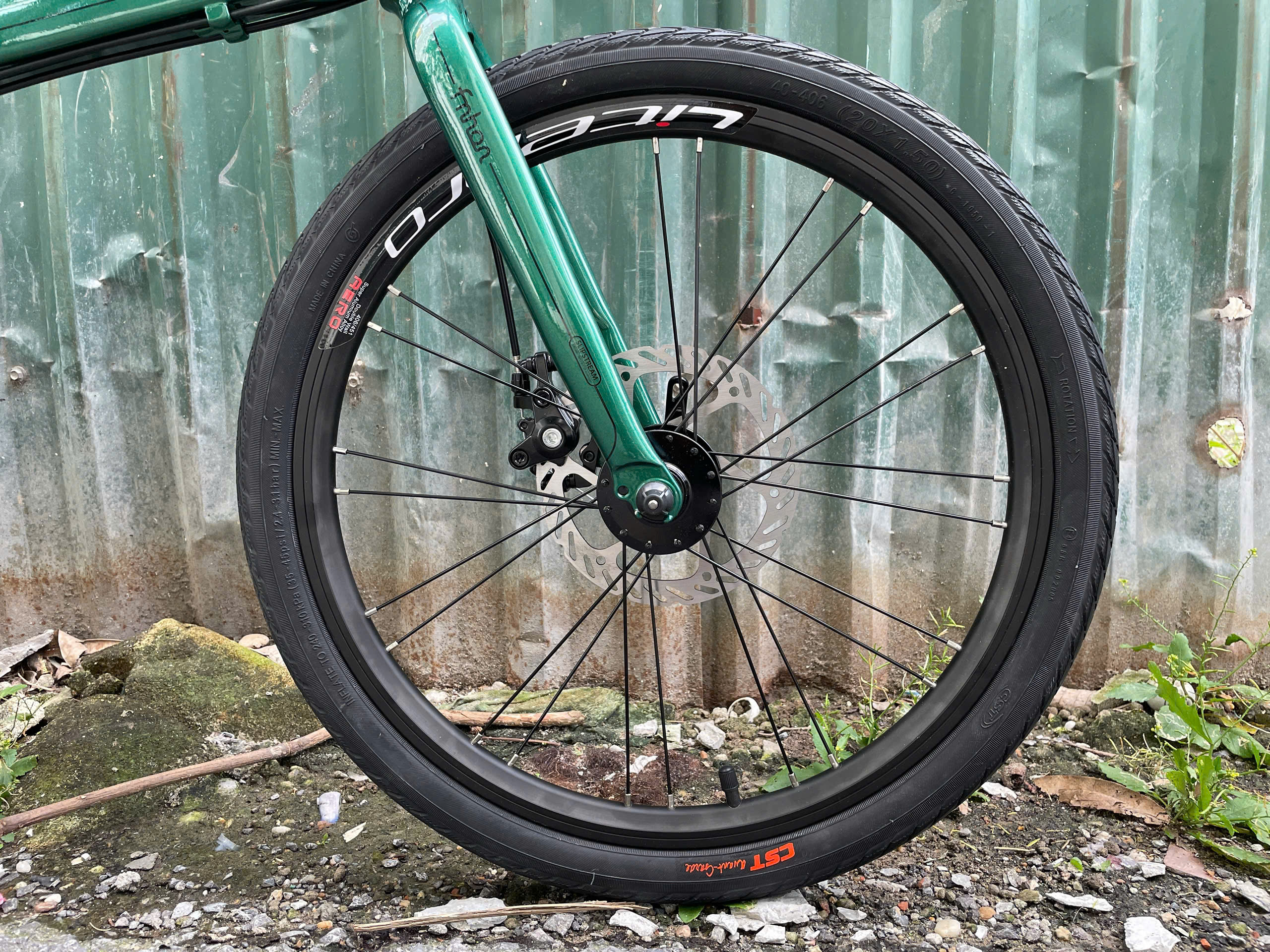 Xe đạp gấp Fnhon Blast 20' phanh đĩa