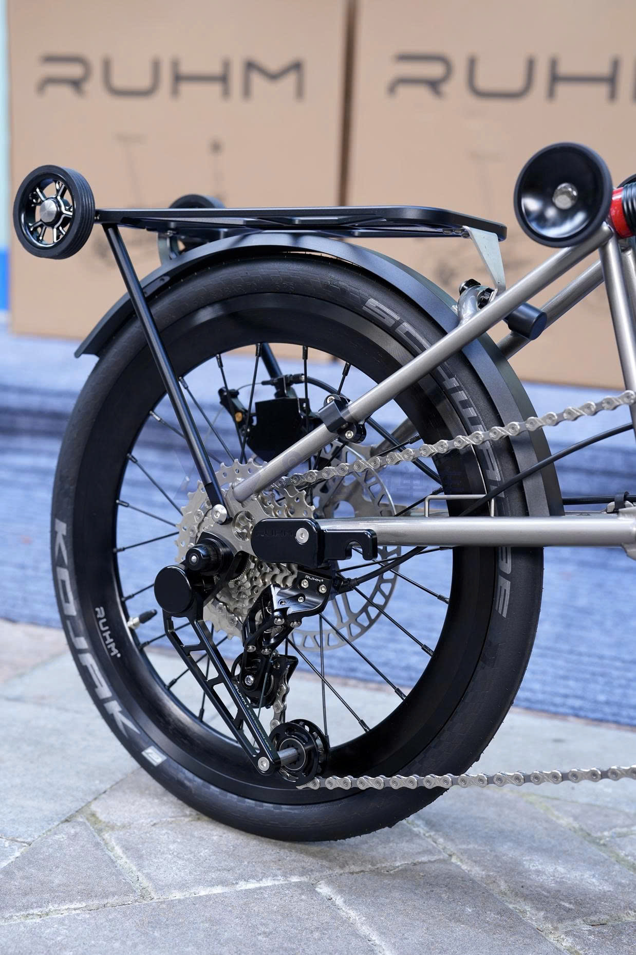 Baga RUHM dùng cho dòng xe đạp gấp Brompton/ RUHM/ Aceoffix...