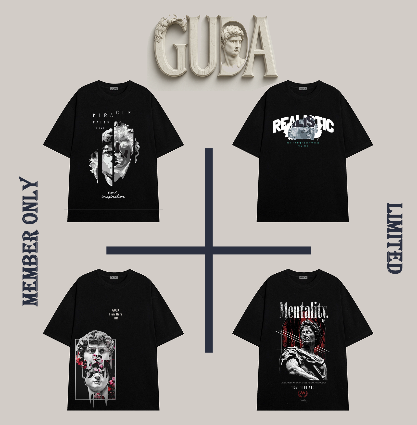 Áo Thun GUDA  Phục Hưng