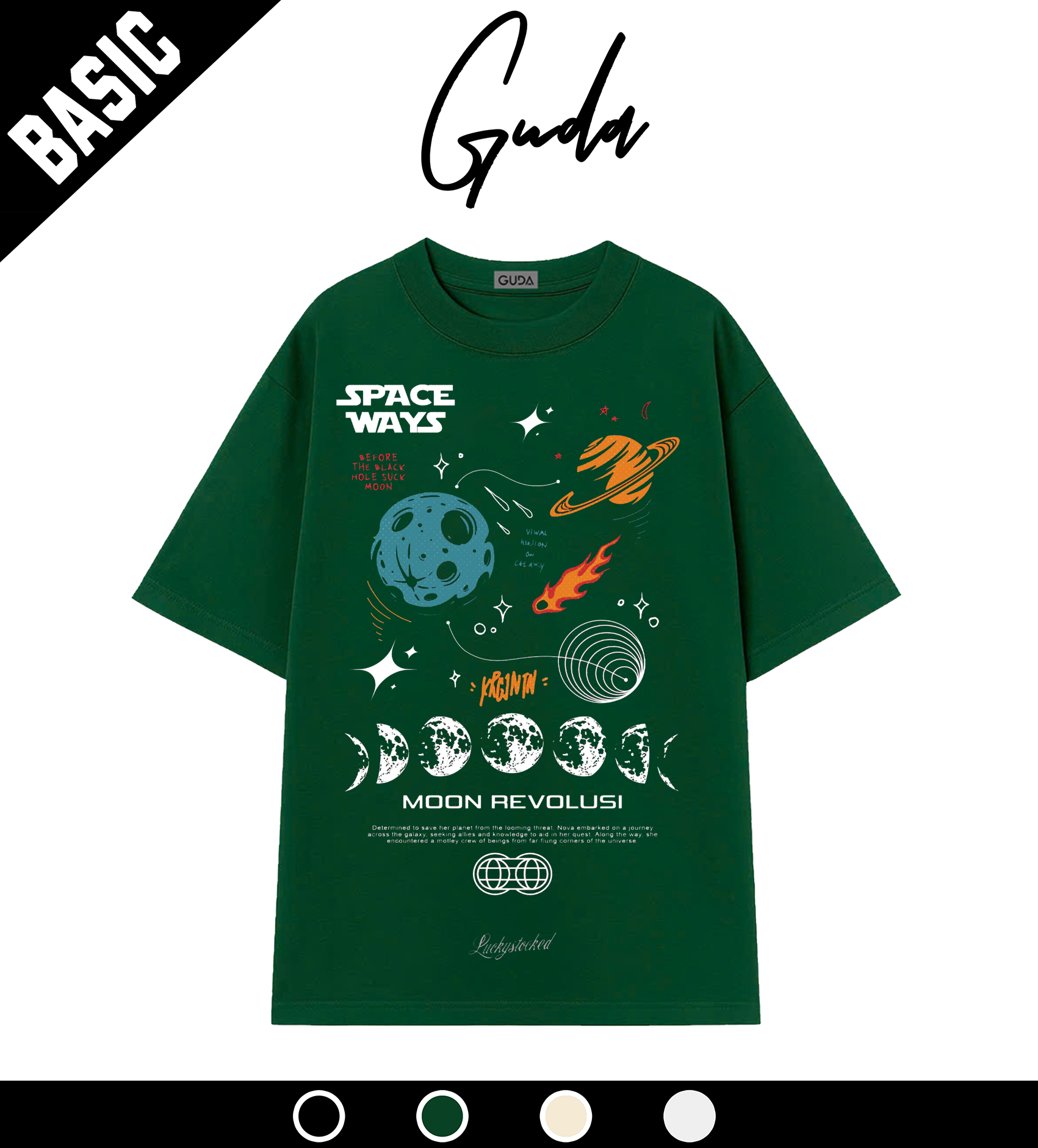 Áo Thun GUDA  Space