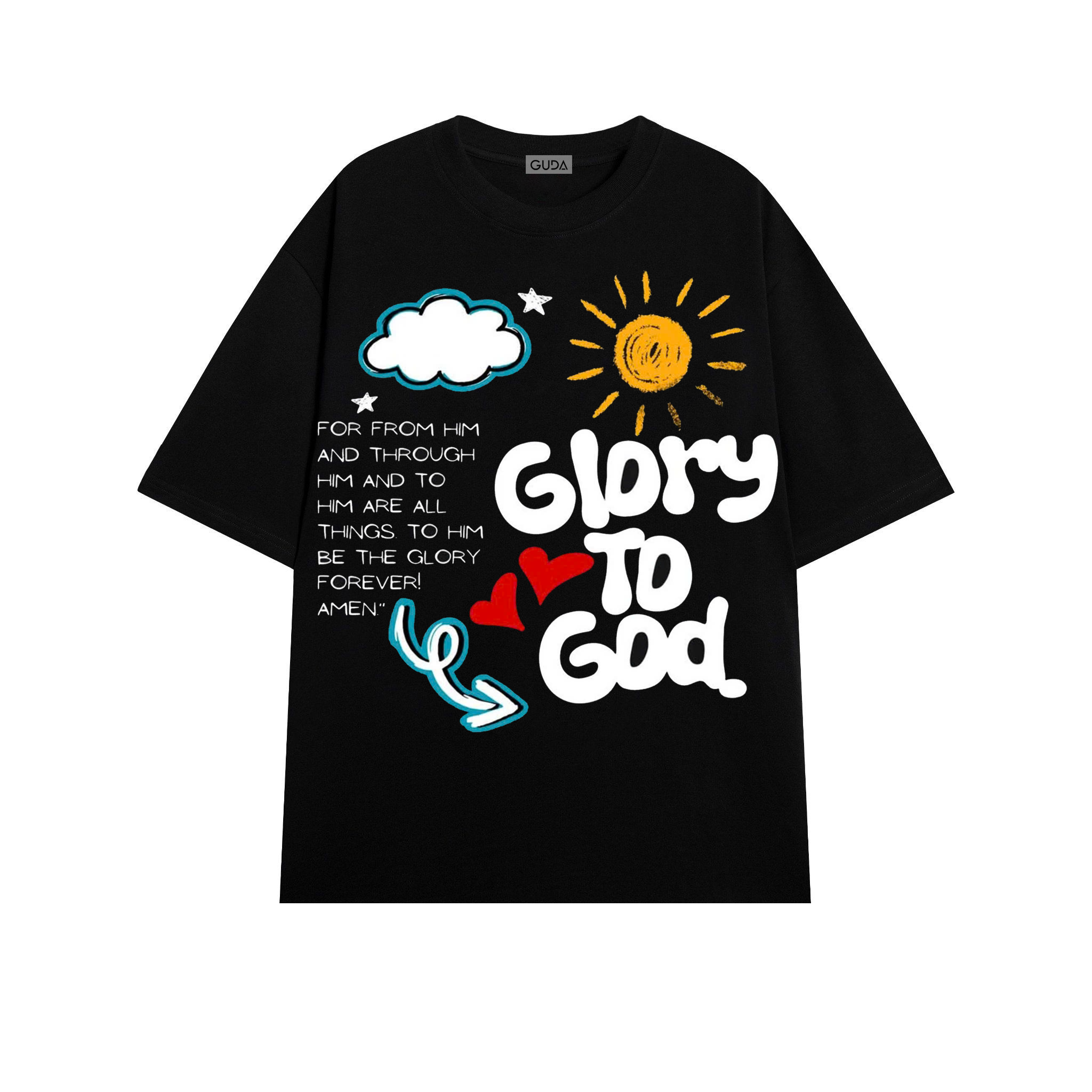 Áo thun GUDA BỘ SƯU TẬP CUTE