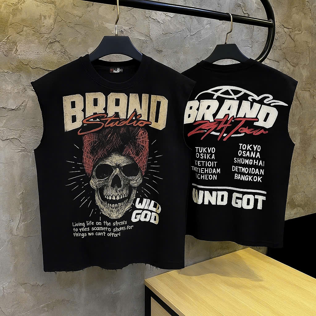 Áo thun Sát Nách GUDA Đầu La