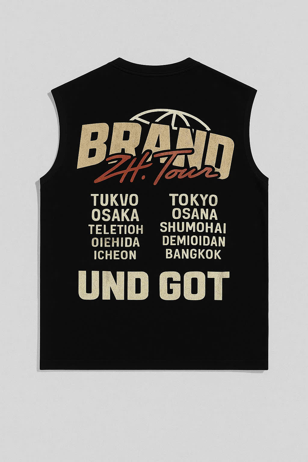 Áo thun Sát Nách GUDA Đầu La