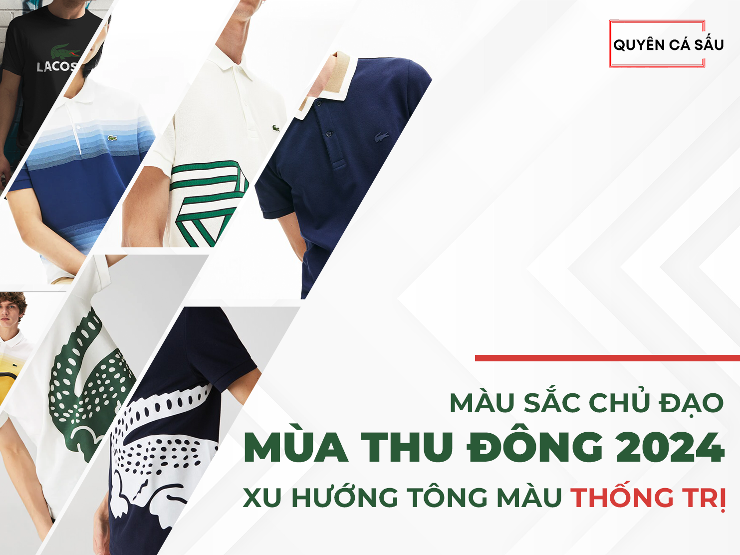 Màu sắc chủ đạo mùa thu đông 2025: Xu hướng tông màu thống trị