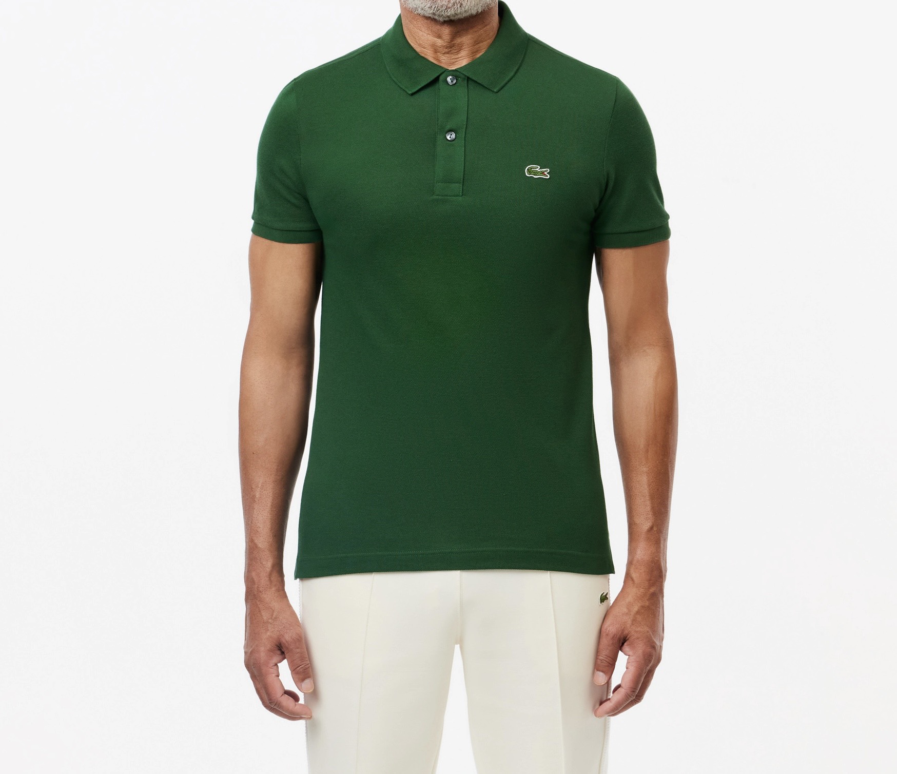 Áo Polo Lacoste Nam Dáng Slim Fit PH4012-00-132 Màu Xanh lục