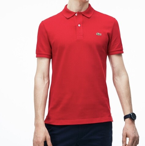 Áo Polo Lacoste Nam Dáng Slim Fit PH4014-00-240 Màu Đỏ
