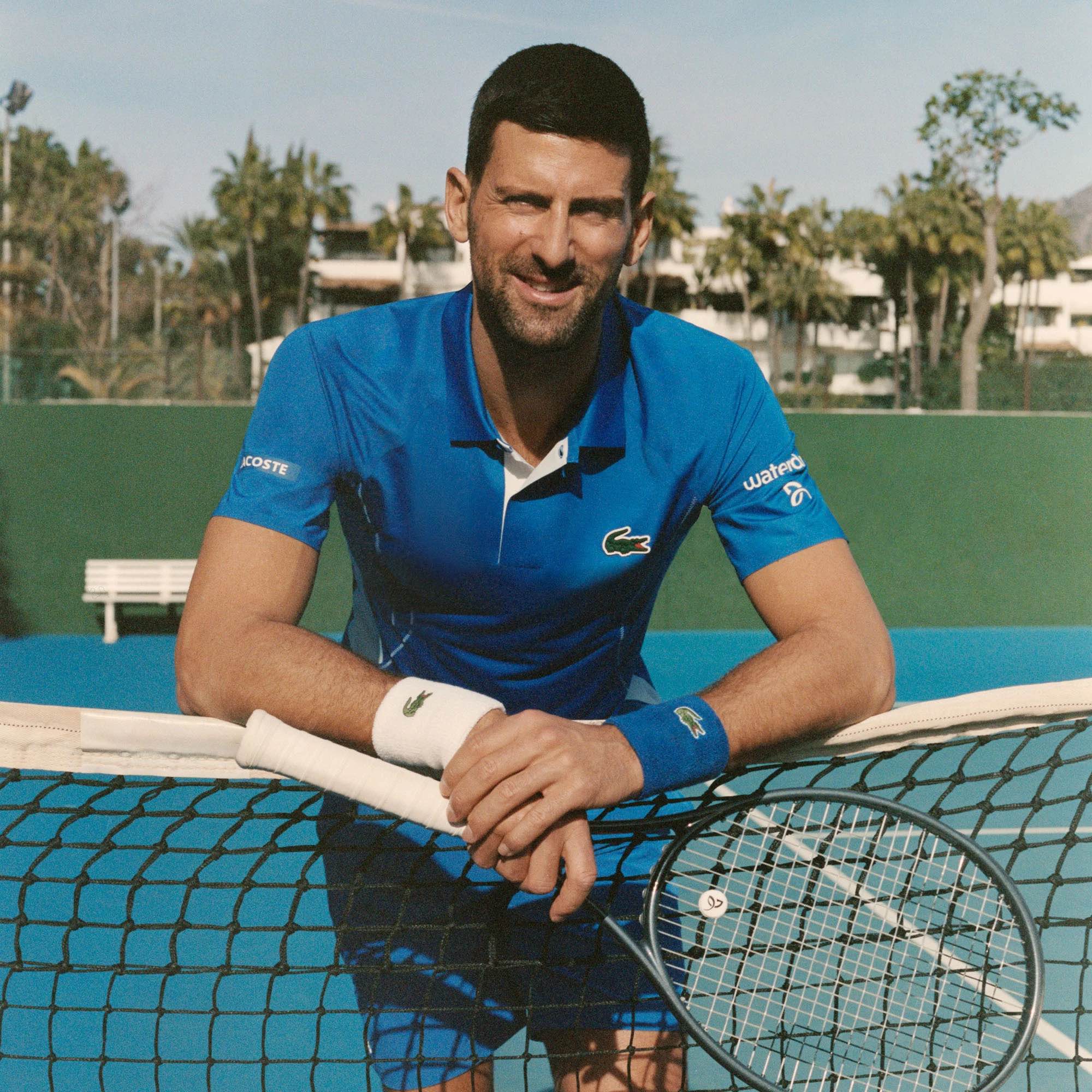 Áo Polo Thể Thao Lacoste Nam Novak Djokovic Ultra Dry DH7311-00-IXW Bản Player Xanh Dương