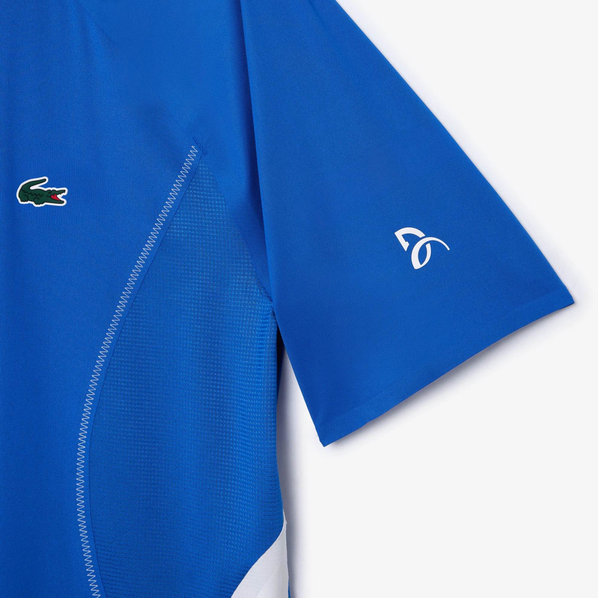 Áo Polo Thể Thao Lacoste Nam Novak Djokovic Ultra Dry DH7311-00-IXW Bản Player Xanh Dương