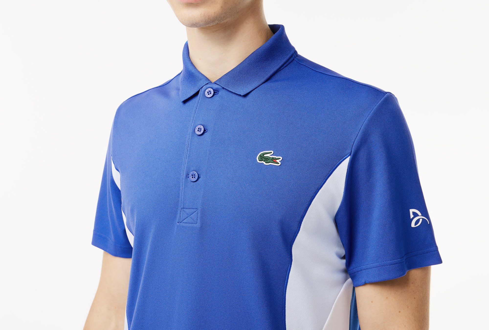 Áo Polo Thể Thao Lacoste Nam Novak Djokovic Ultra Dry DH7330-00-IXW Bản Fan Xanh Dương