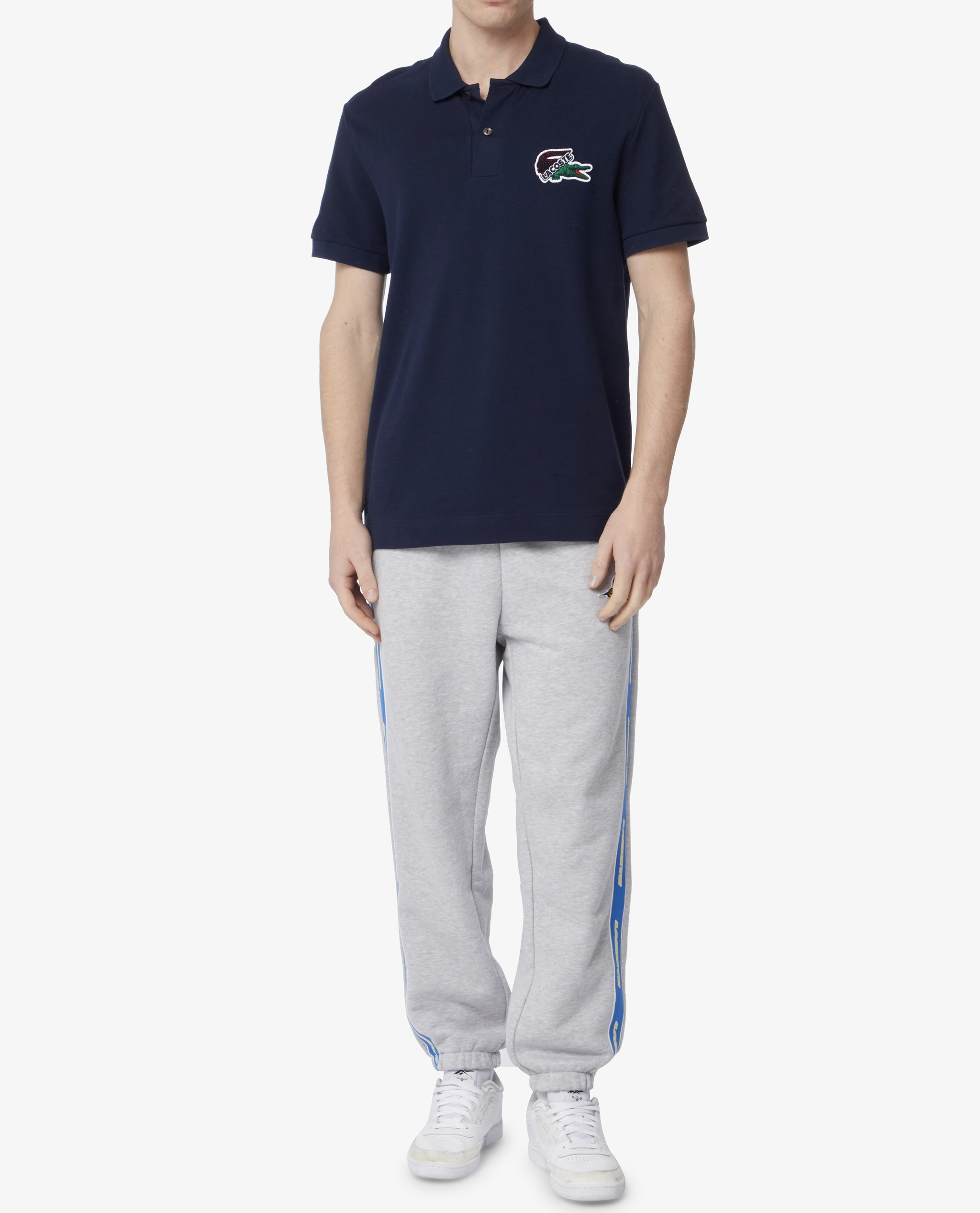 Áo Polo Lacoste Nam Made In France Dáng Regular PH1369-00-166 Màu Xanh Navy