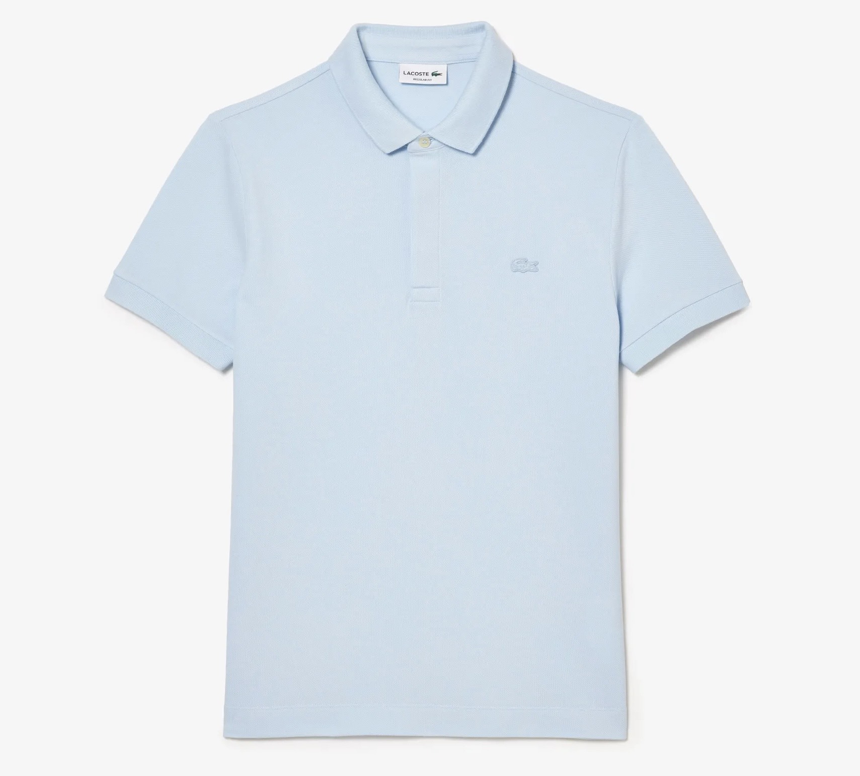 Áo Polo Lacoste Nam Paris Dáng Regular PH5522-00-T01 Xanh Nhạt