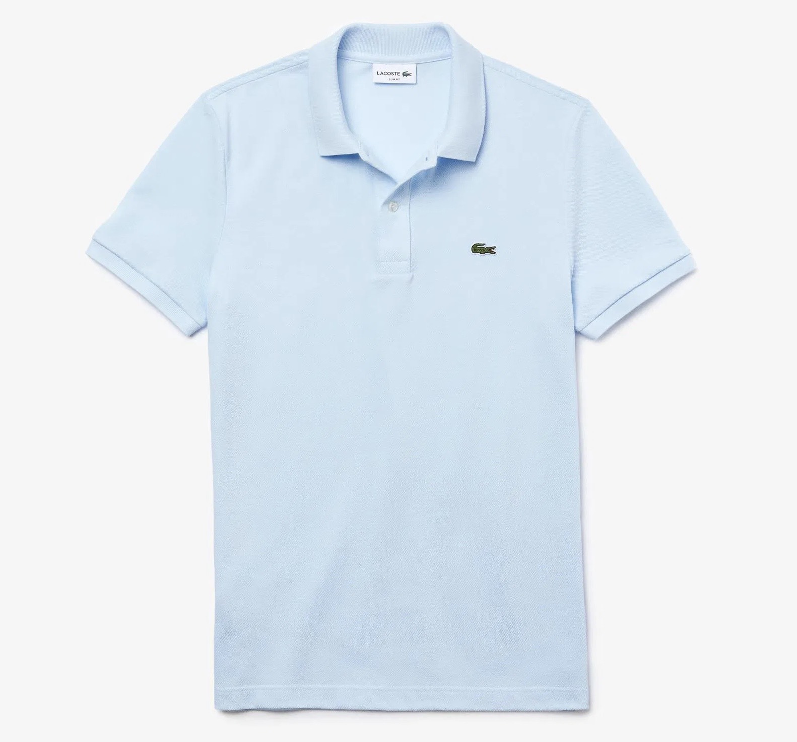 Áo Polo Lacoste Nam Dáng Slim Fit PH4012-00-T01 Màu Xanh Nhạt