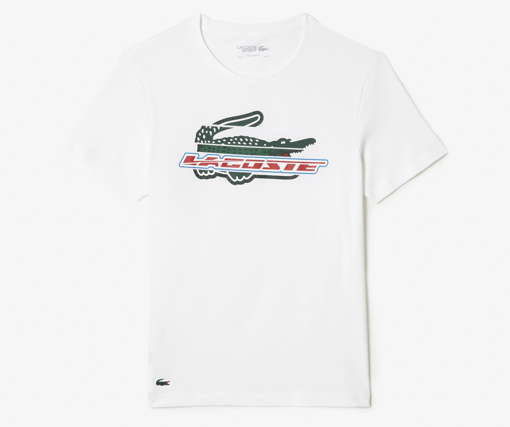 Áo Thun Lacoste Nam Dáng Regular TH5156-00-001 Màu Trắng