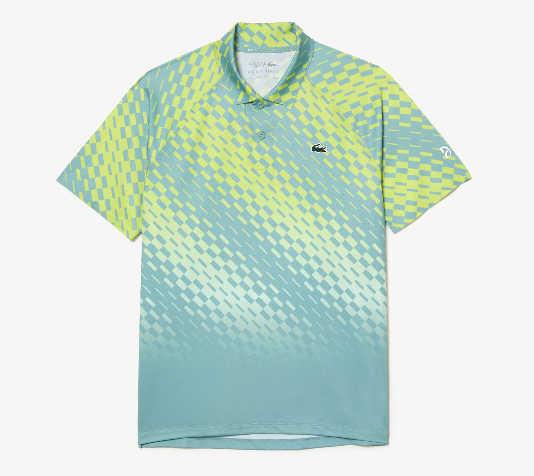 Áo Polo Thể Thao Lacoste Nam Novak Djokovic DH5177-00-VRI Bản Player Màu Xanh