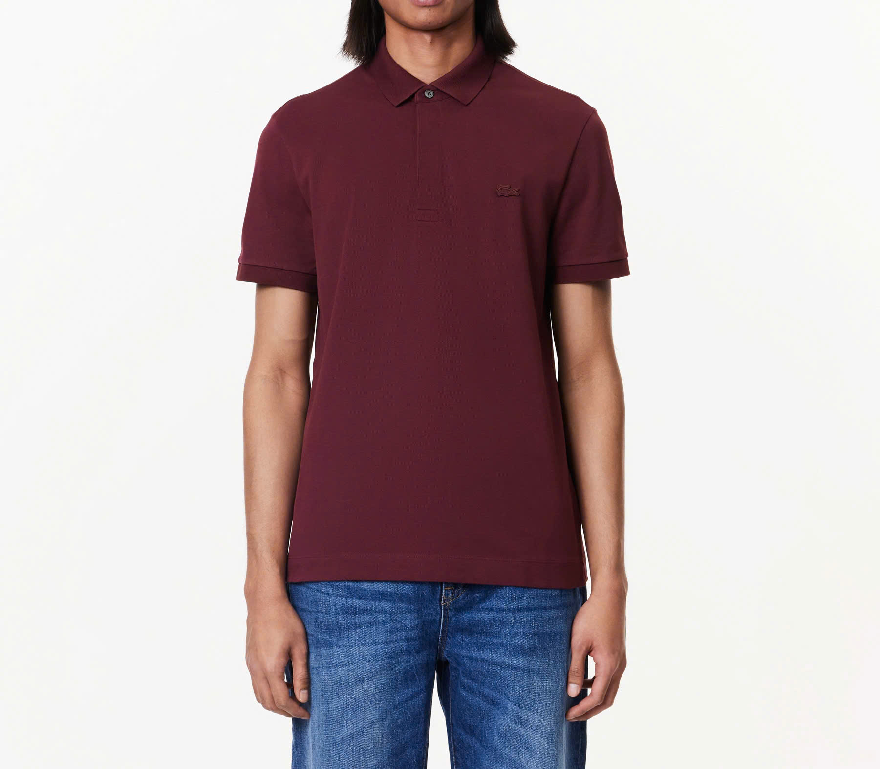 Áo Polo Lacoste Nam Paris Dáng Regular PH5522-00-BZD Màu Đỏ Bordeaux