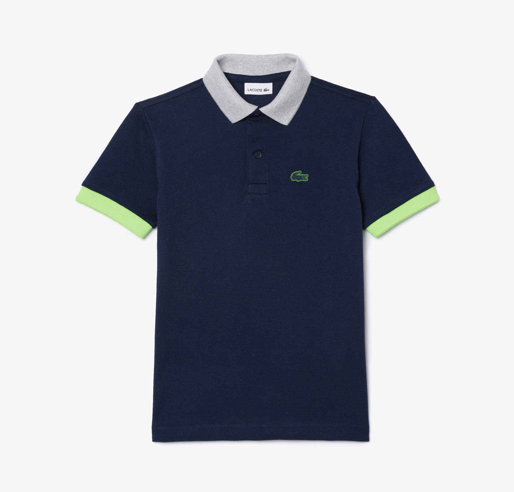 Áo Polo Trẻ Em Lacoste PJ2456-00-I9R Màu Xanh Navy