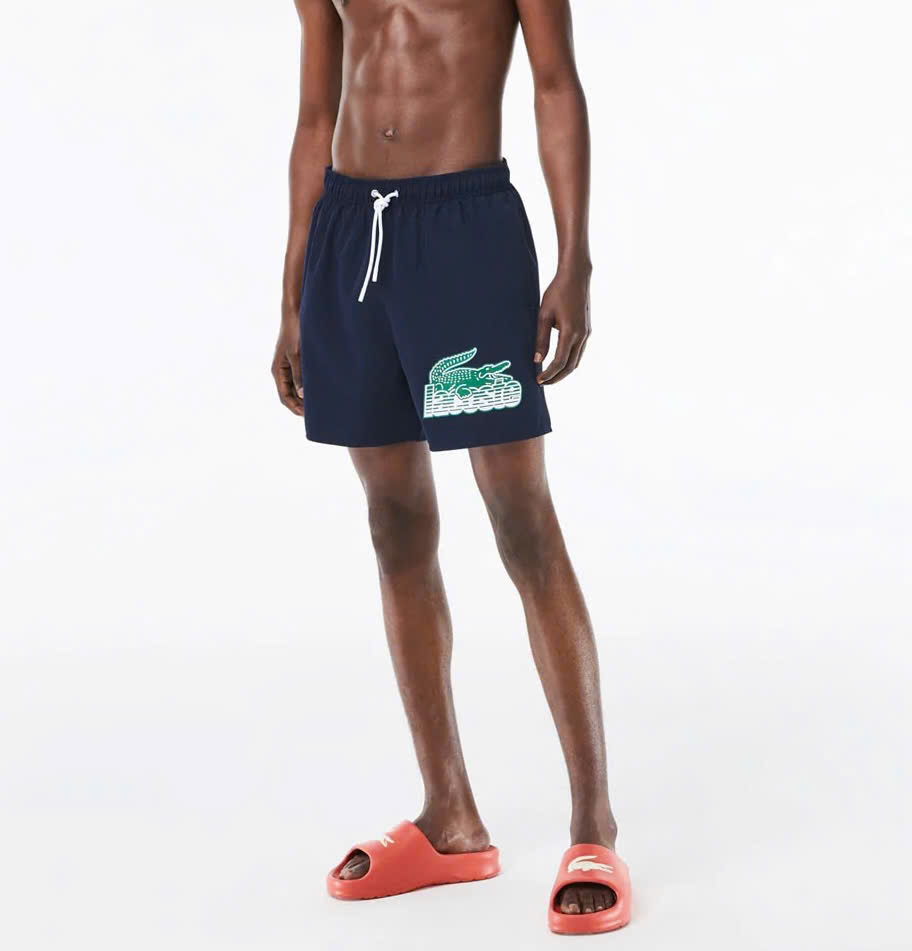 Quần Bơi Lacoste Nam MH5633-00-166 Màu Xanh Navy