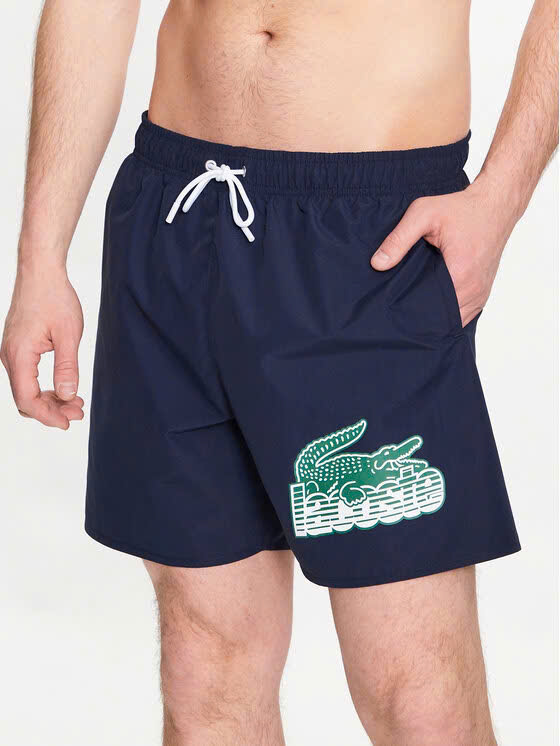 Quần Bơi Lacoste Nam MH5633-00-166 Màu Xanh Navy