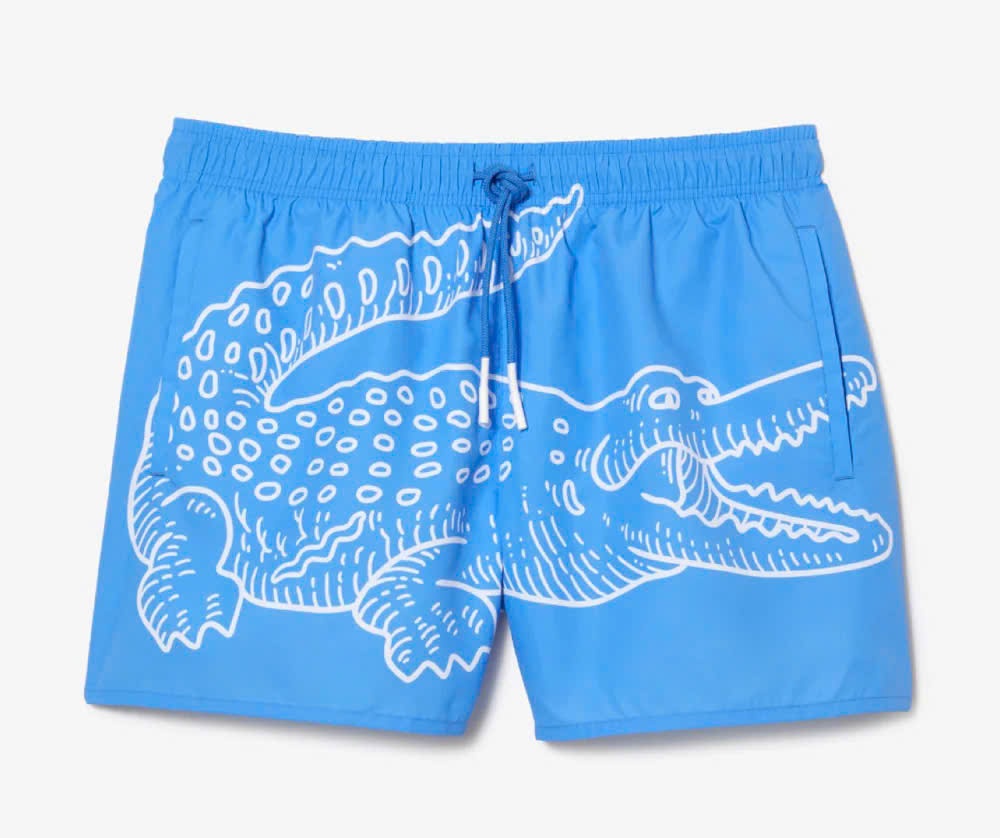 Quần Bơi Lacoste Nam MH5660-00-964 Màu Đen