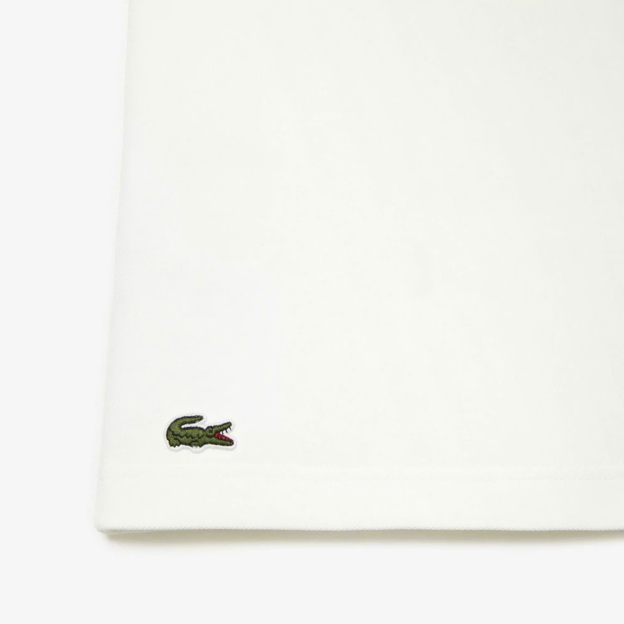 Áo Polo Lacoste Nữ Roland Garros Dáng Suôn Regular Fit PF6067-00-X0N Màu Trắng