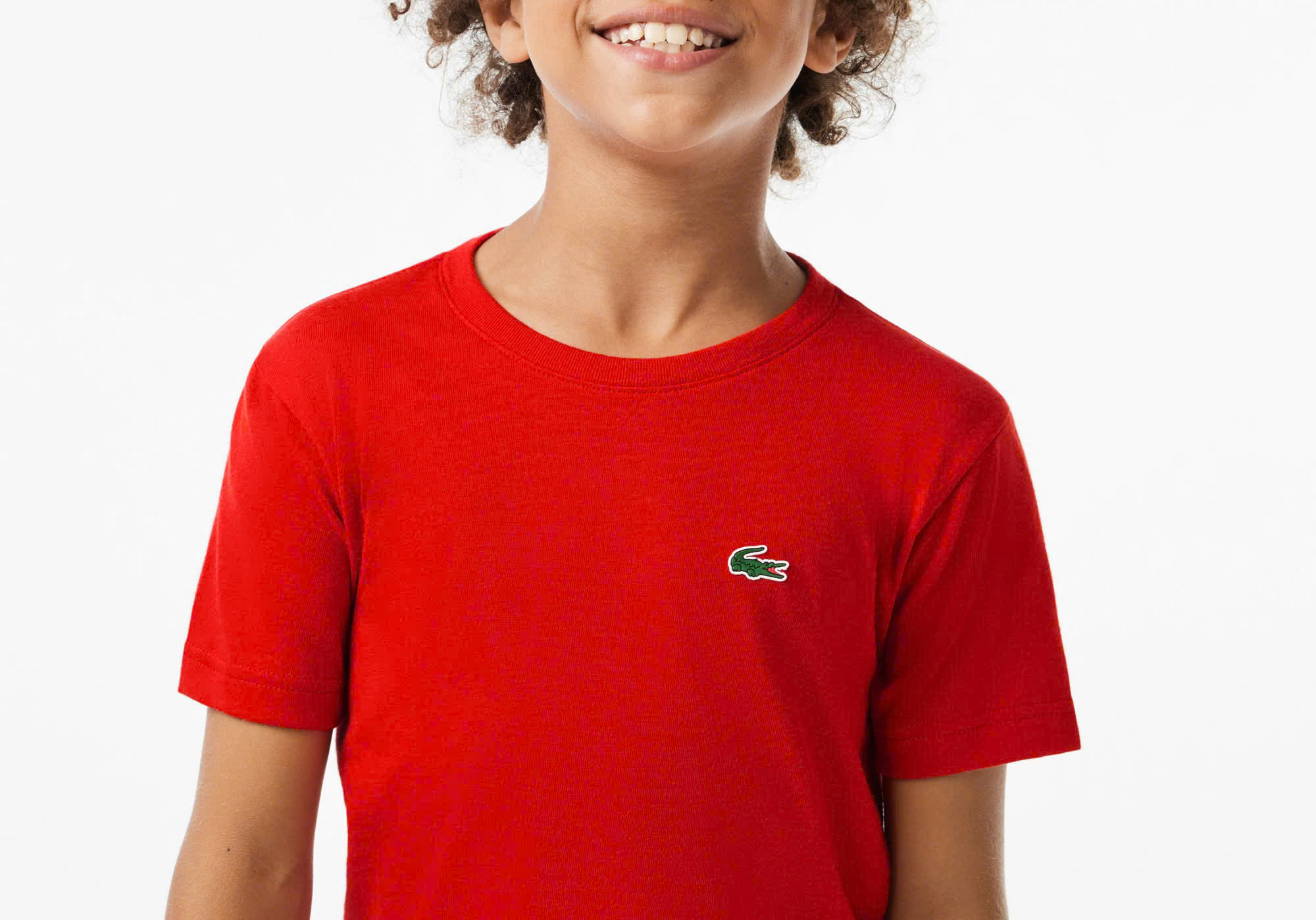 Áo Thun Lacoste Trẻ Em TJ8811-00-240 Màu Đỏ
