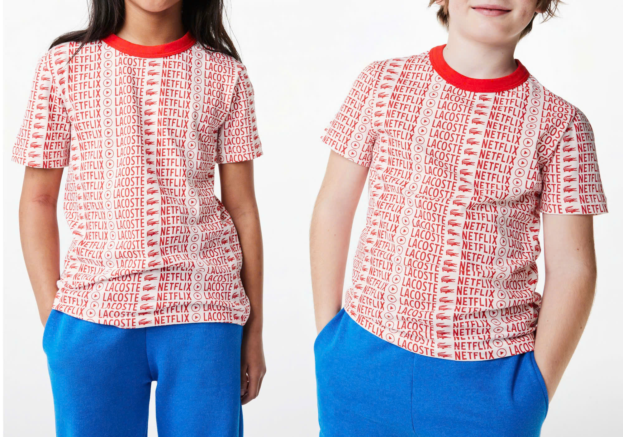 Áo Thun Lacoste Trẻ Em TJ5543-00-ME4 Màu Đỏ