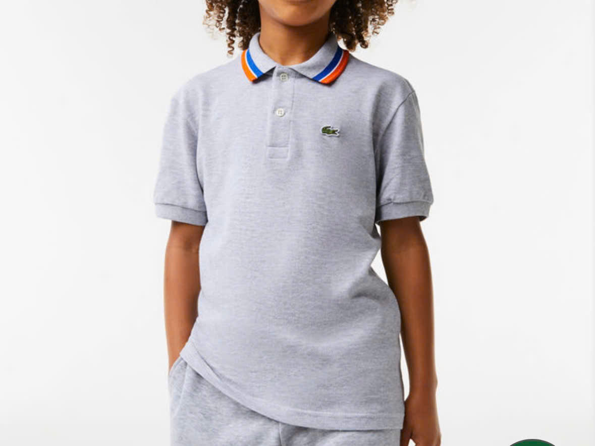 Áo Polo Trẻ Em Lacoste PJ9702-00-W9D Màu Xanh Navy