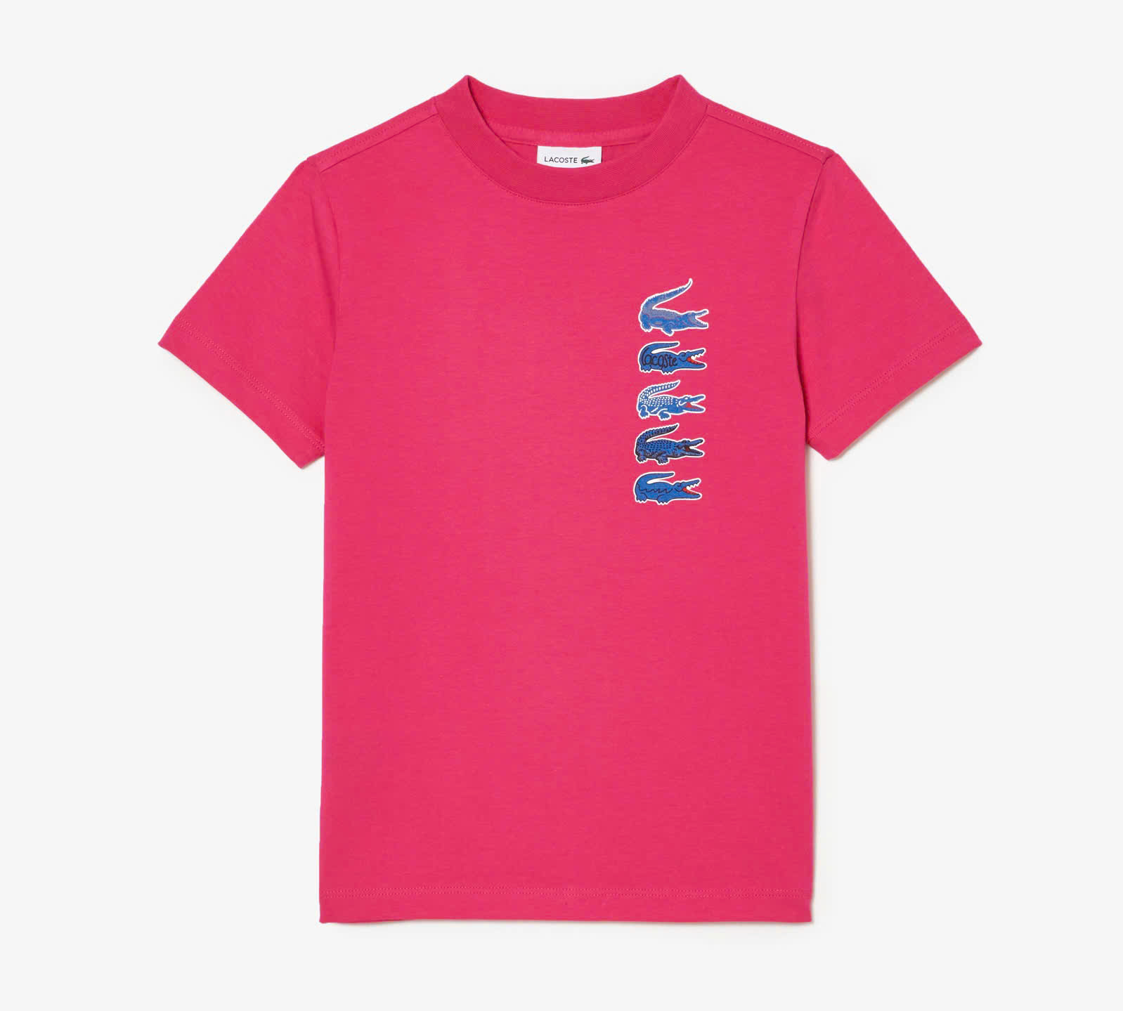 Áo Thun Lacoste Trẻ Em TJ1249-00-SQI Màu Hồng