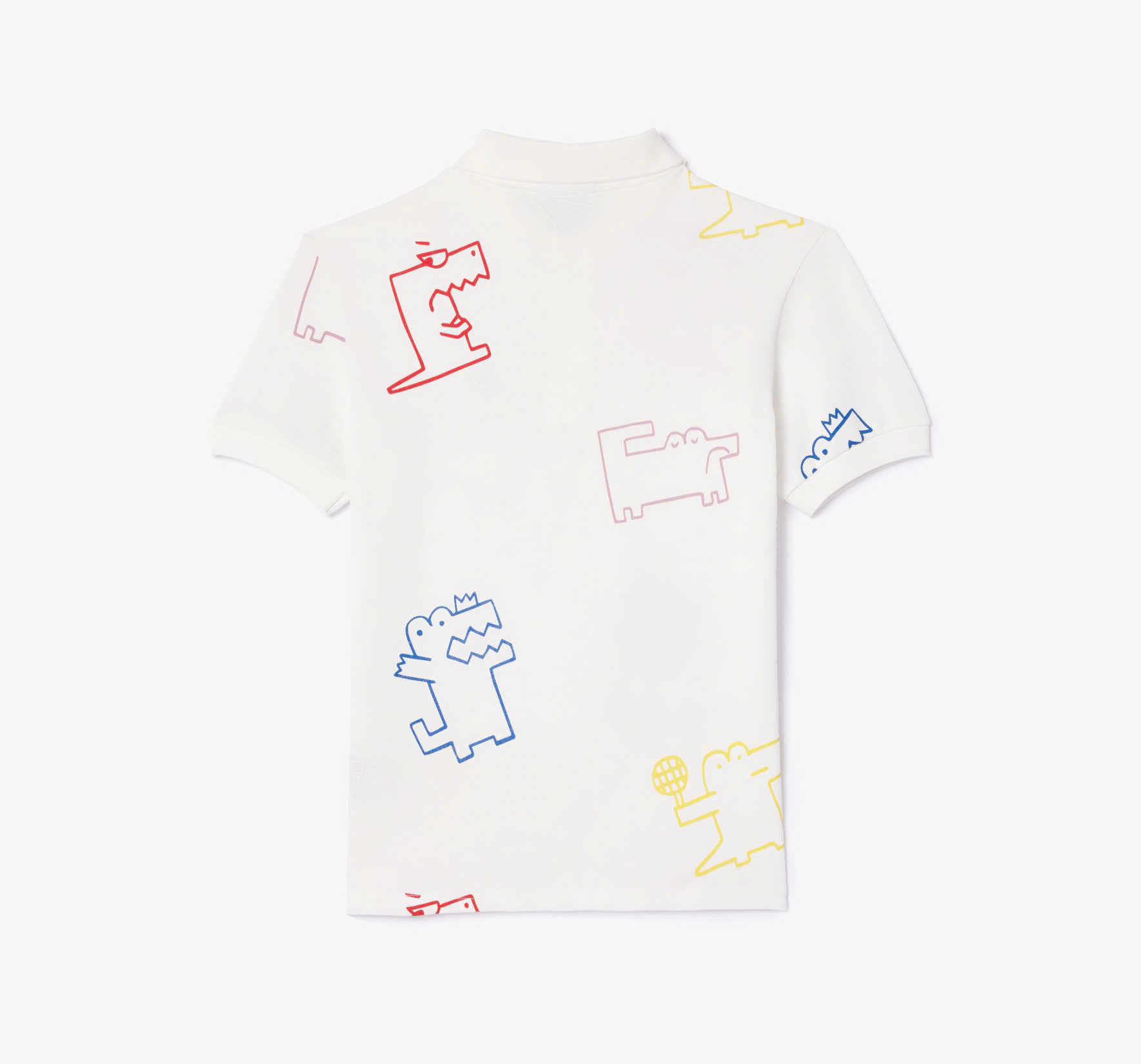Áo Polo Trẻ Em Lacoste PJ7657-00-2CQ Màu Trắng