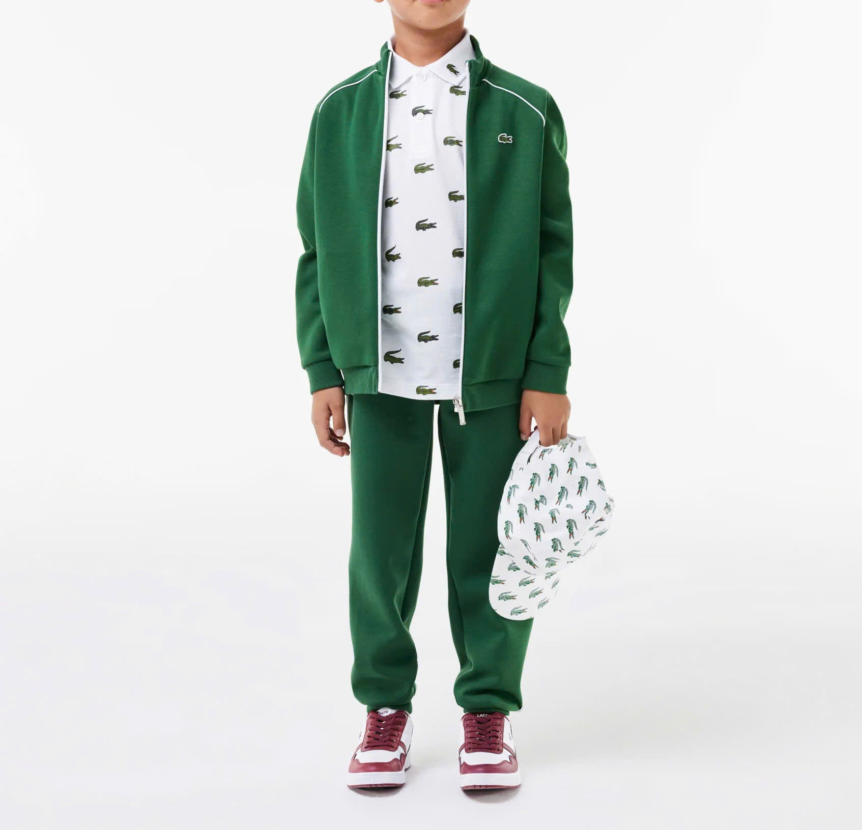 Áo Polo Trẻ Em Lacoste PJ1291-00-001 Màu Trắng