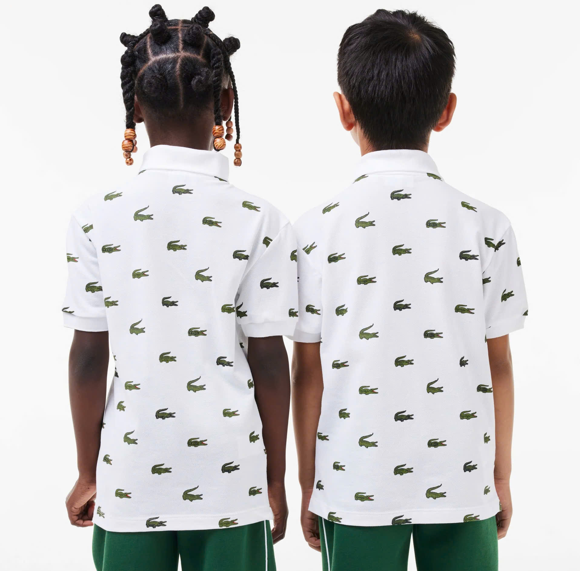 Áo Polo Trẻ Em Lacoste PJ1291-00-001 Màu Trắng