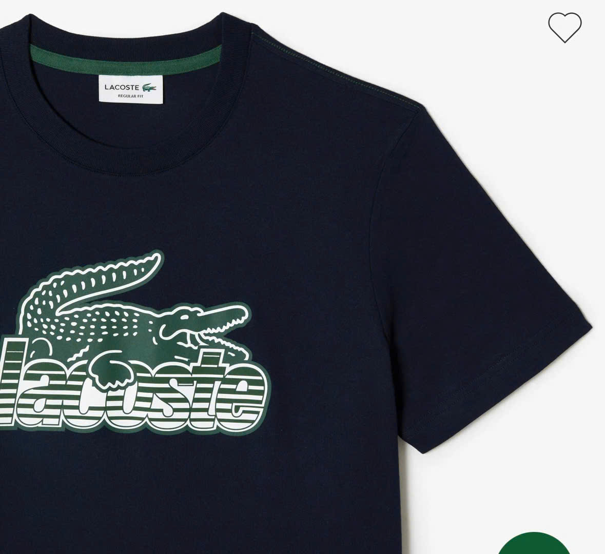 Áo Thun Lacoste Nam Dáng Regular TH5070-00-166 Màu Xanh Navy