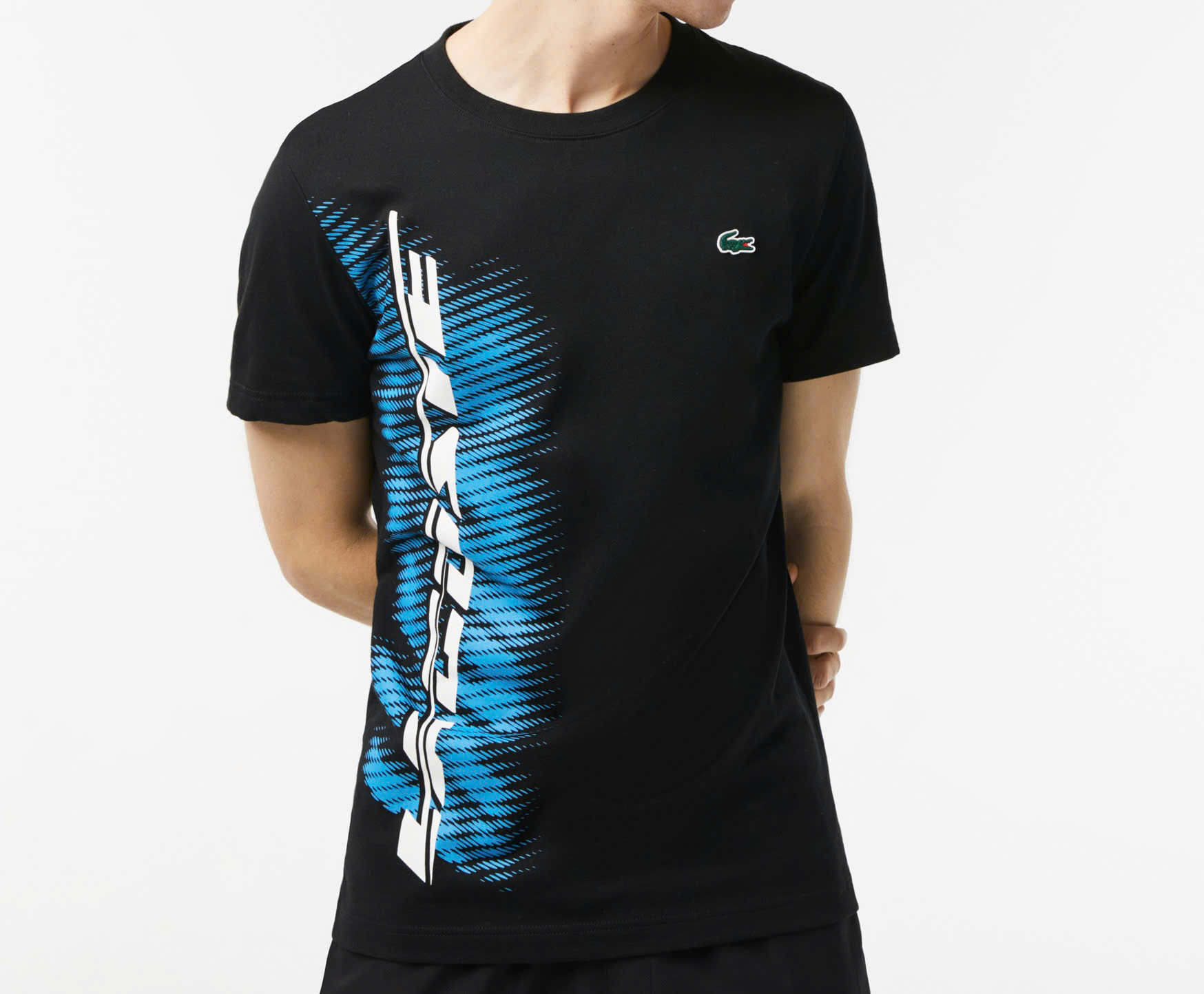 Áo Thun Lacoste Nam Dáng Regular TH5189-00-031 Màu Đen