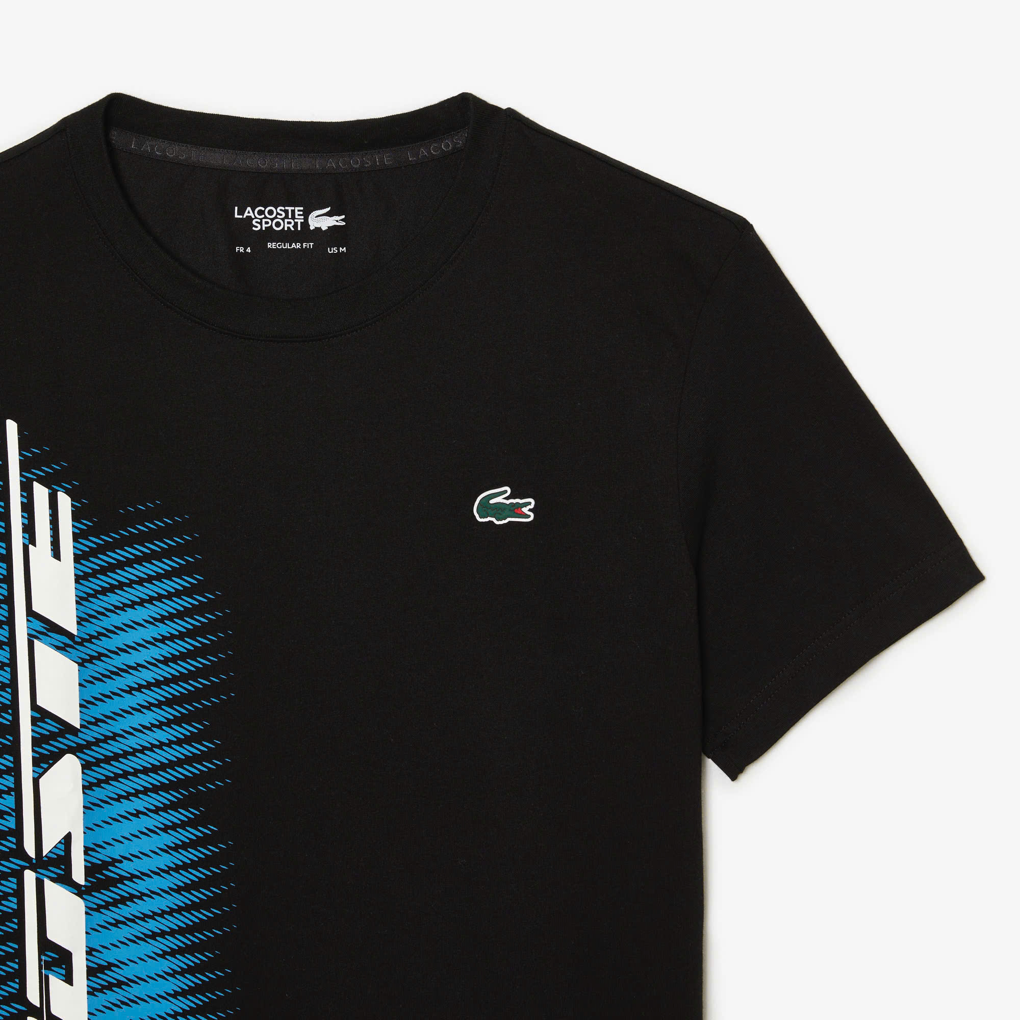 Áo Thun Lacoste Nam Dáng Regular TH5189-00-031 Màu Đen