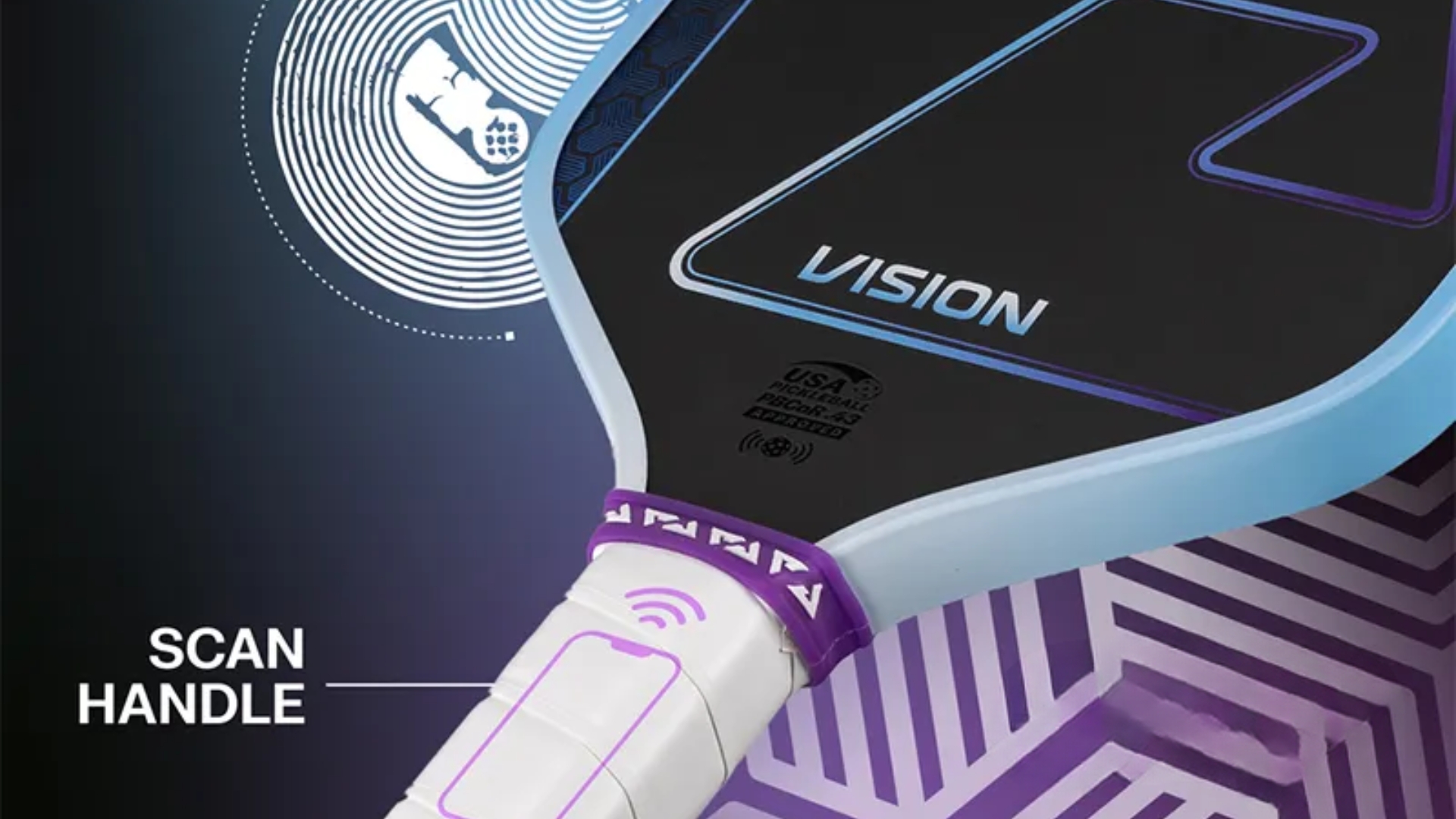 Joola Vợt Pickleball Hyperion Vision 16mm