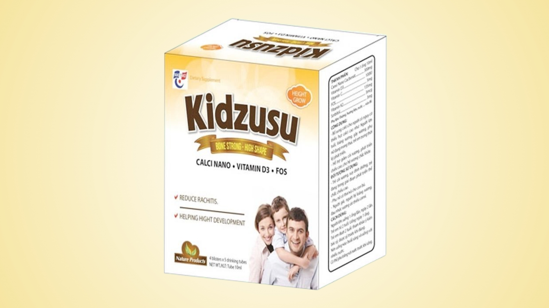 Kidzusu 10ml: Bổ Sung Vitamin D, Canxi Và Hỗ Trợ Xương Chắc Khoẻ