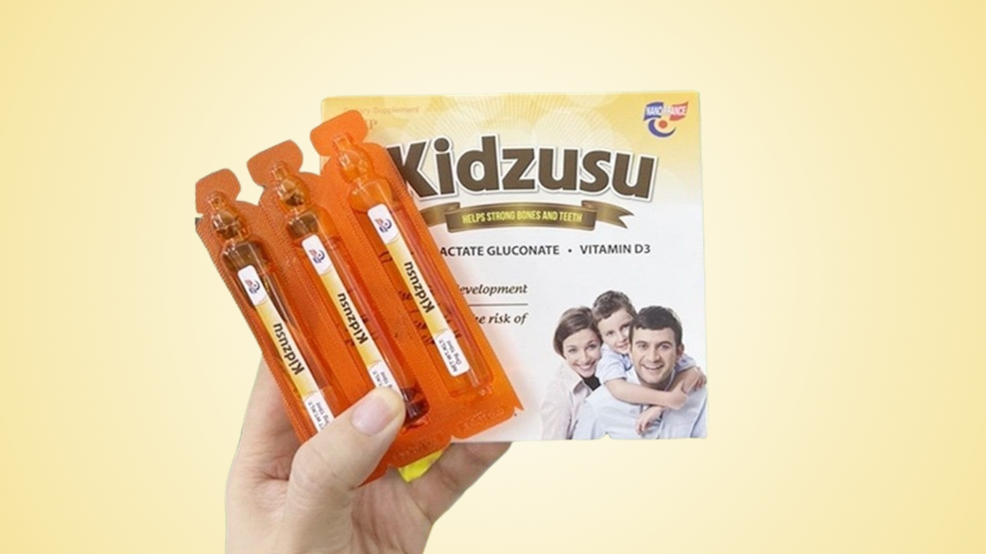 Kidzusu 10ml: Bổ Sung Vitamin D, Canxi Và Hỗ Trợ Xương Chắc Khoẻ