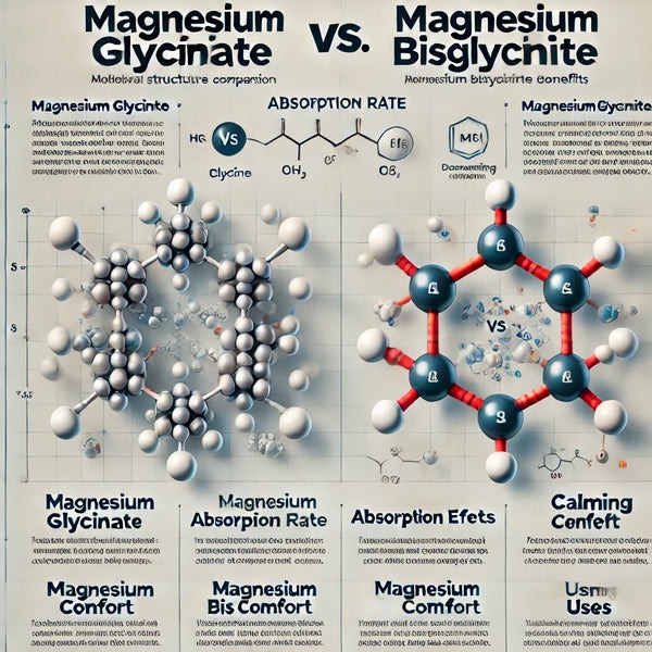 So sánh Magnesium Bisglycinate và các loại magnesium phổ biến
