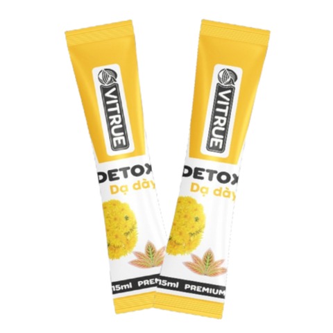 [HSD 24/03/2026] - Vitrue Tinh Chất Thảo Dược Detox Thải Độc, Làm Sạch Niêm Mạc, Tăng Cường Hệ Miễn Dịch Dạ Dày (1 Gói)
