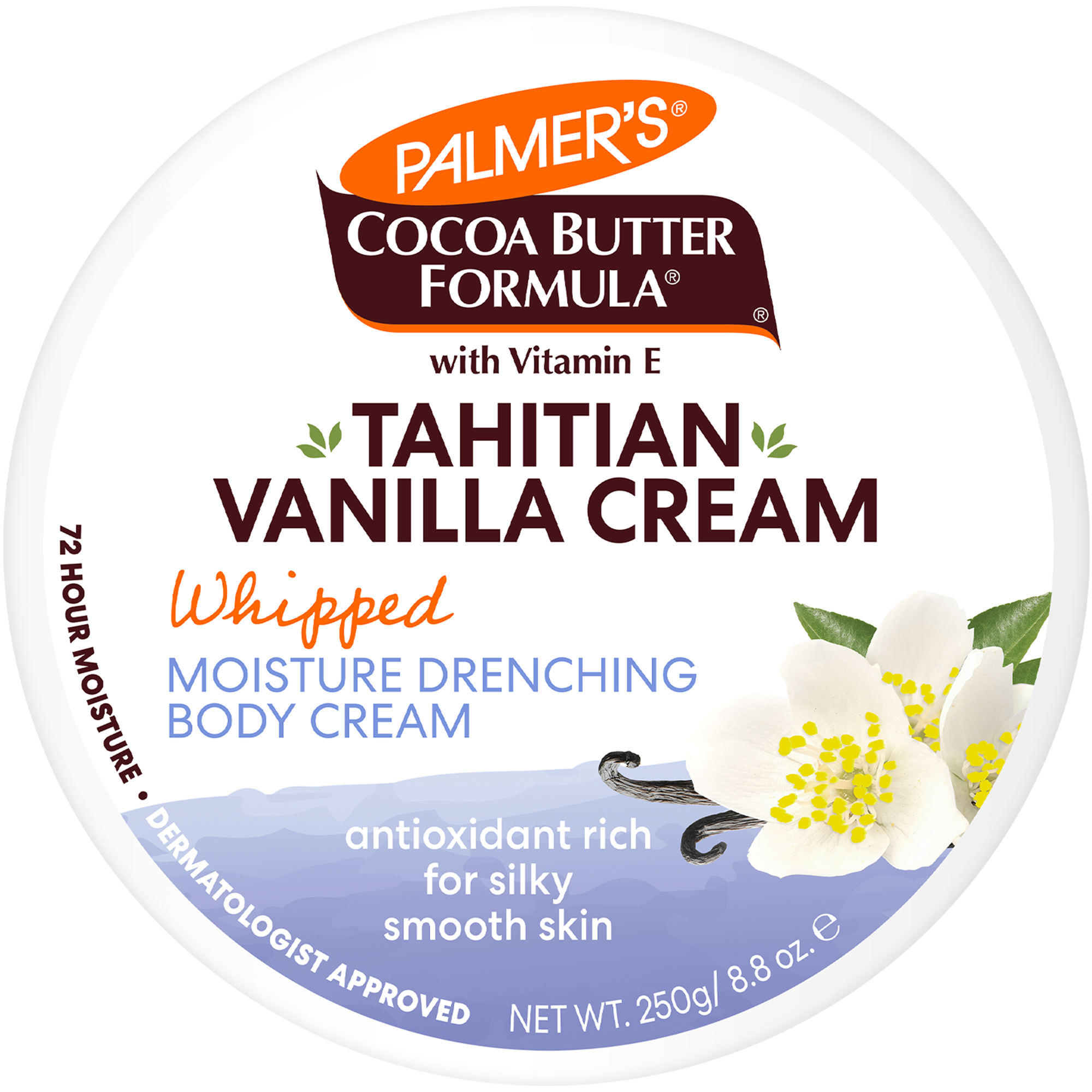 Palmer’s Tahitian Vanilla Kem Dưỡng Thể Toàn Thân 250g