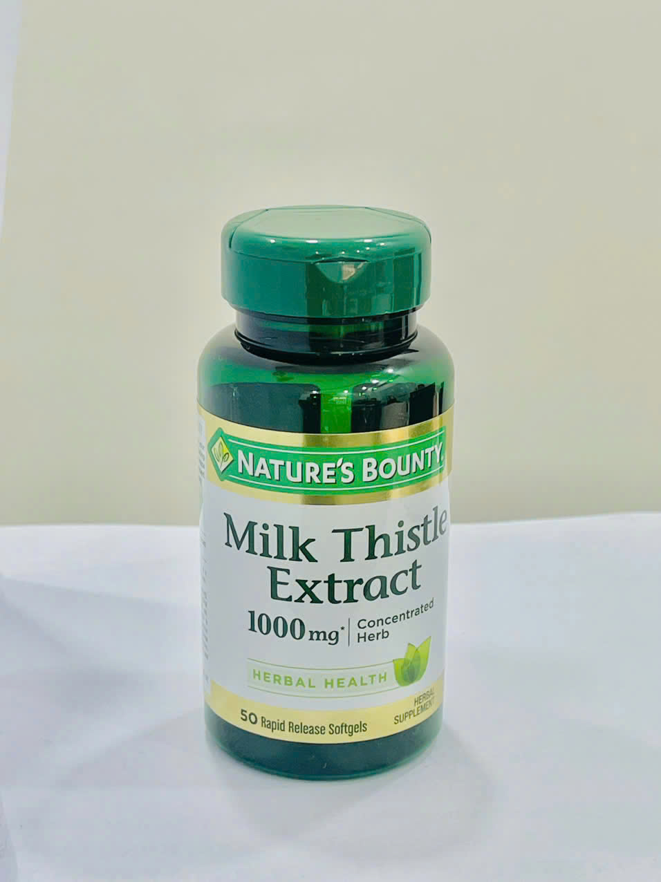 Nature's Bounty Viên Uống Milk Thistle Extract Hỗ Trợ Bảo Vệ Gan Hộp 50 Viên