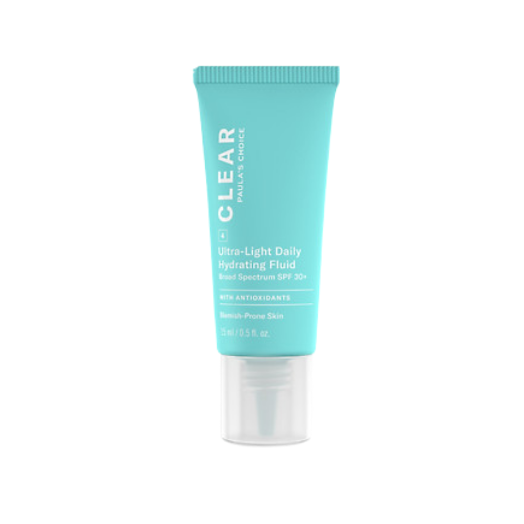 Paula’s Choice Kem Chống Nắng Dạng Sữa Siêu Nhẹ Dành Cho Da Mụn Clear Ultra-Light Daily Fluid SPF 30 15 Ml