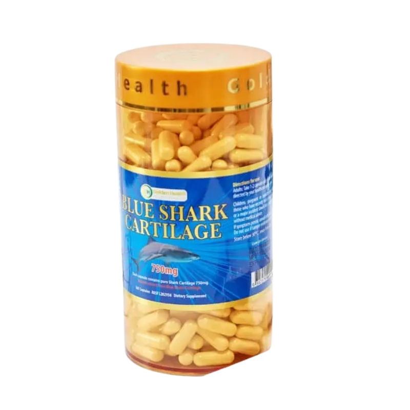 Golden Health Viên Uống Sụn Vi Cá Mập Blue Shark Cartilage 750mg 365 Viên