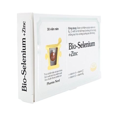 Pharma Nord Viên Uống Bio Selenium + Zinc Hỗ Trợ Chống Oxy Hóa Và Tăng Cường Sức Đề Kháng 30 Viên