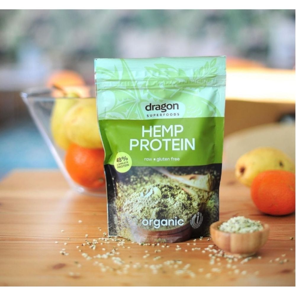 Dragon Superfoods Bột Protein Hạt Gai Dầu Hữu Cơ Bổ Sung Đạm Thực Vật