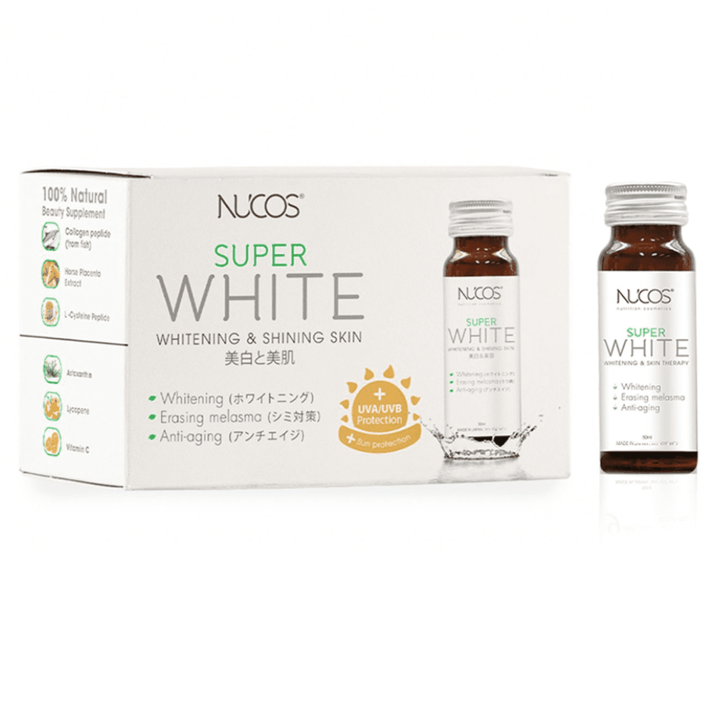 Nucos Nước Collagen Trắng Da Giảm Nám Super White 50ml
