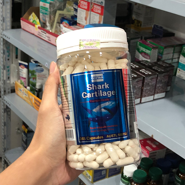 Costar Viên Uống Hỗ Trợ Xương Khớp Blue Shark Cartilage 750mg 365 Viên