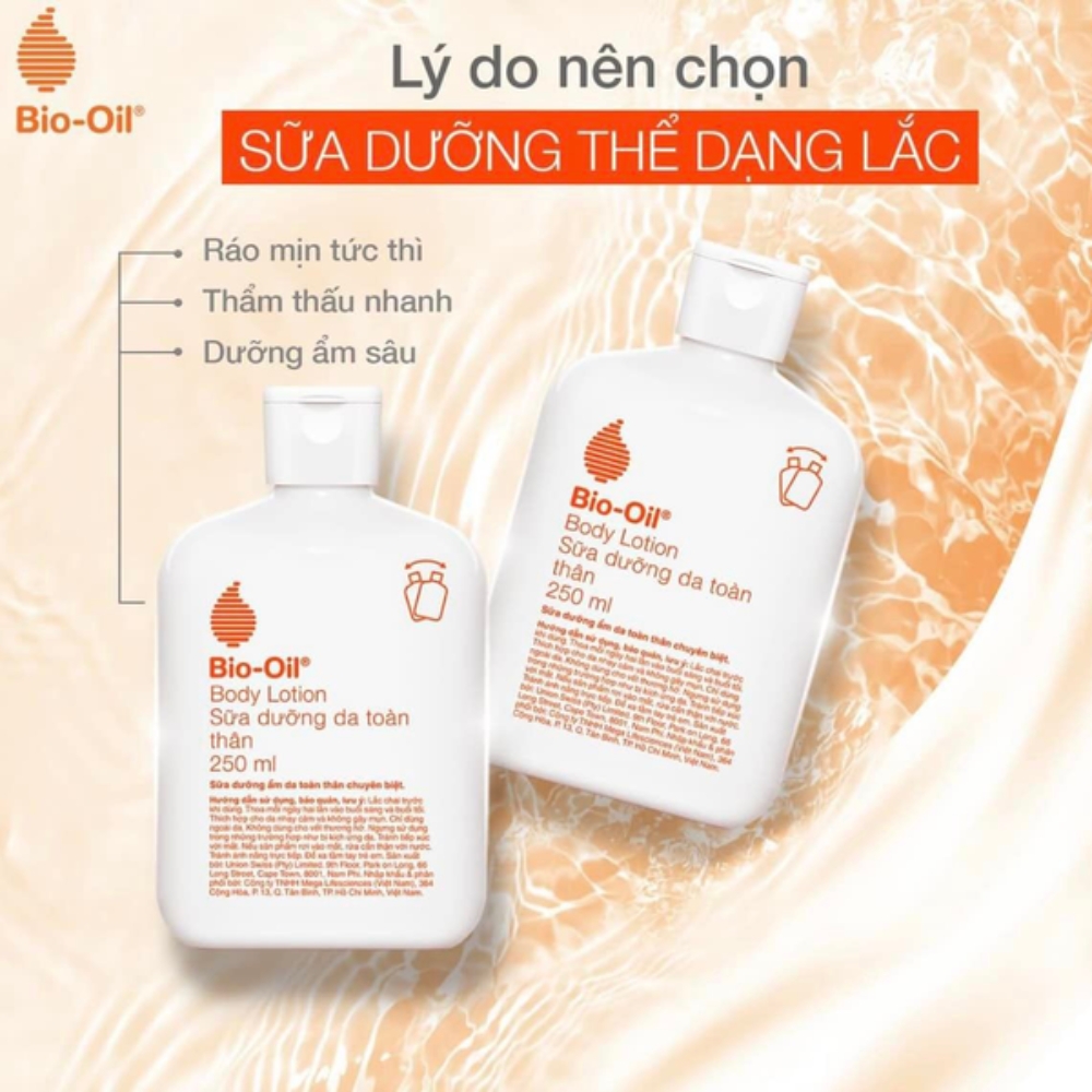 Bio-Oil Body Lotion Sữa dưỡng da toàn thân 175ml